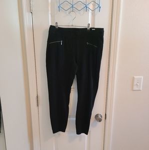 Large, black dress pants
